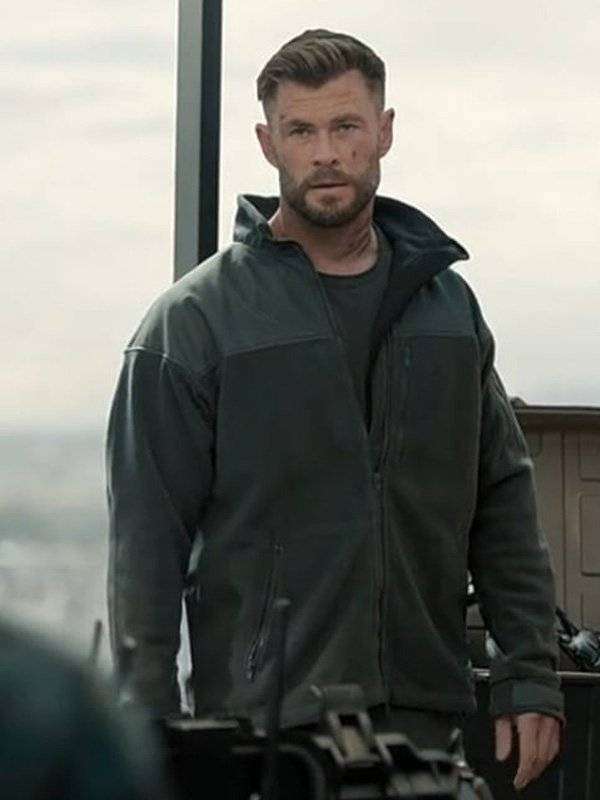 Chris Hemsworth Extraction 2 Cotton Jacket