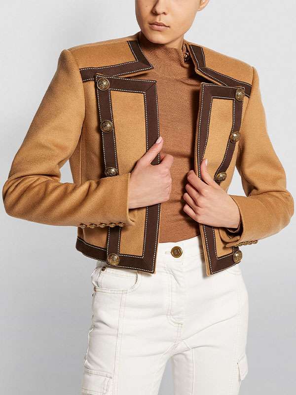 Women Two Tone Spencer Jacket