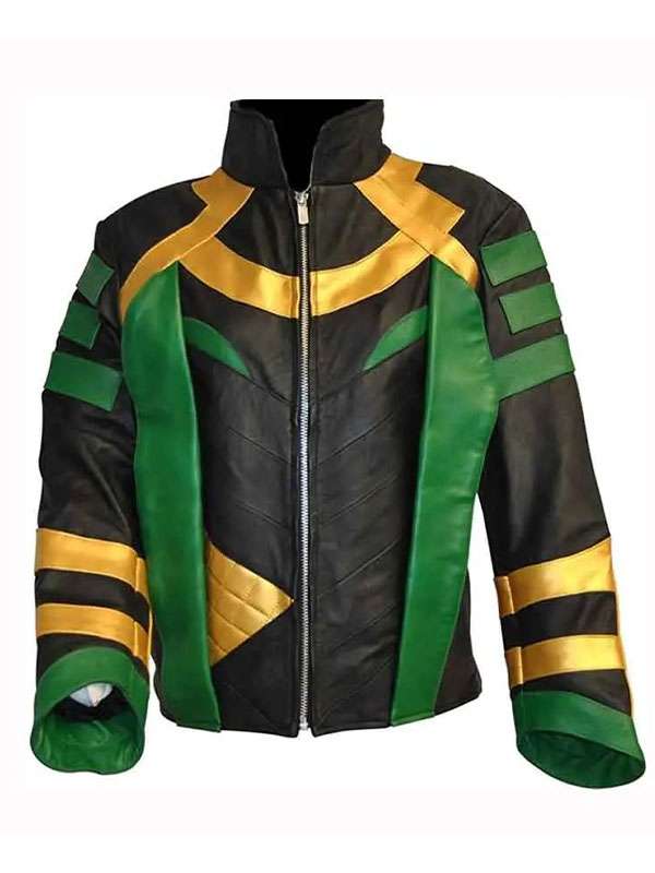 Tom Hiddleston Loki Leather Jacket