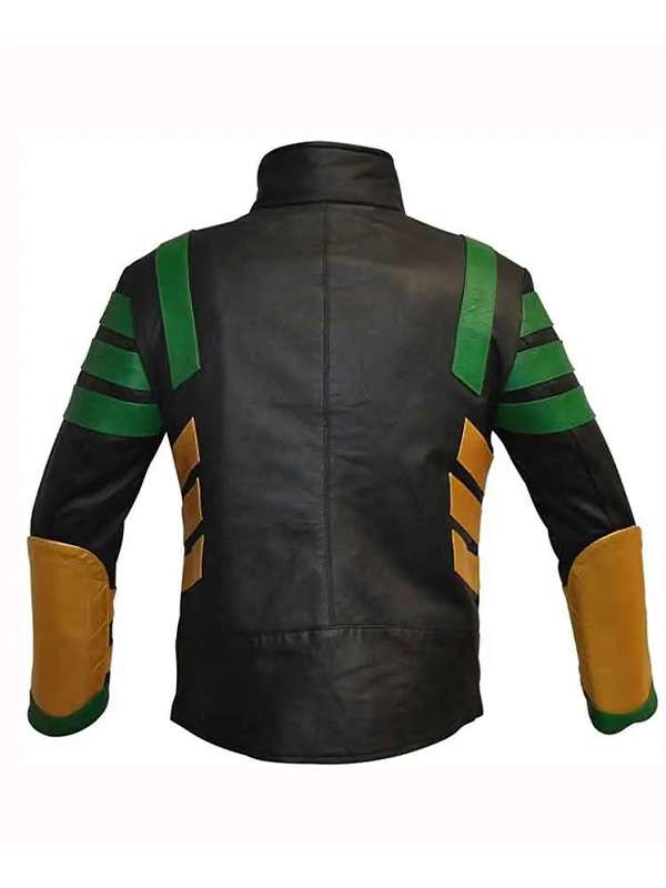 Tom Hiddleston Loki Leather Jacket