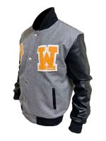 Fast X Tej Gray Varsity Jacket - Image 3